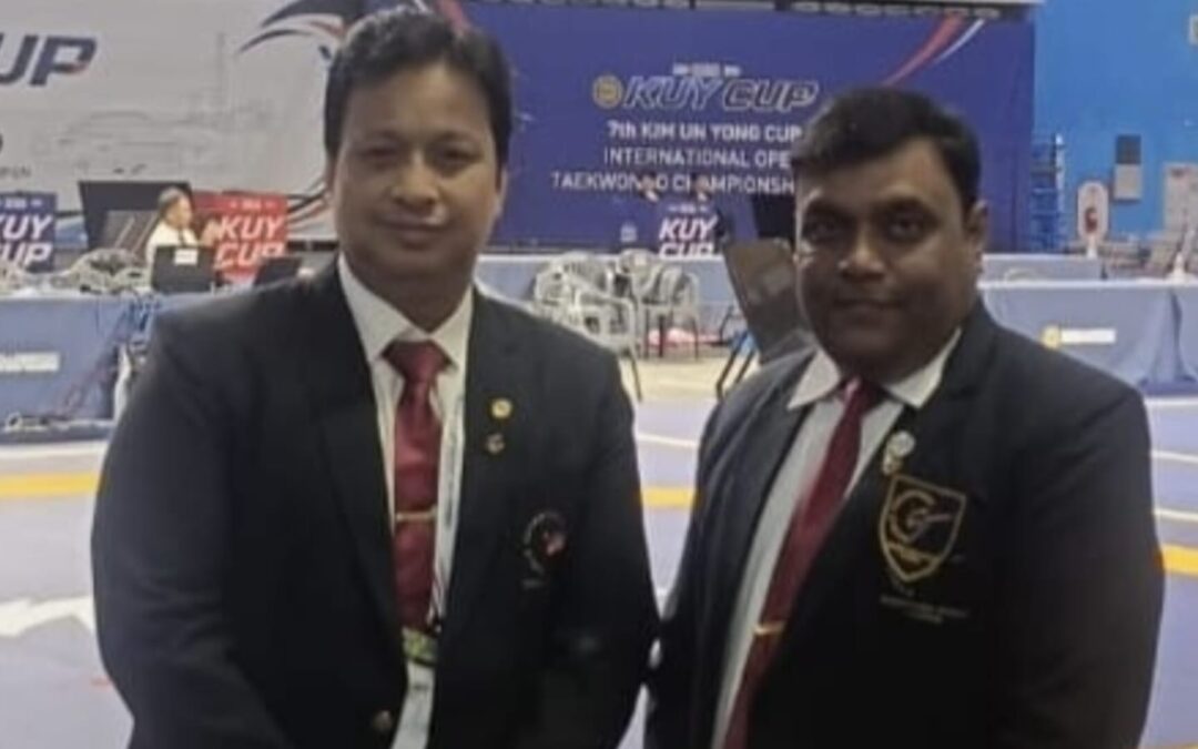 কিম উন য়ং কাপ টাইকোৱানডোৰেফাৰীৰ দায়িত্বত অসমৰ দুগৰাকী ৰেফাৰী