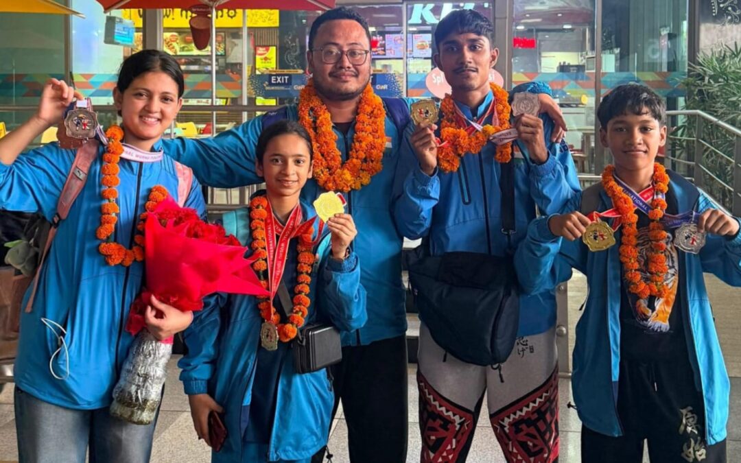 “বাটুমি অপেন ইন্টাৰনেচনেল উশ্বু চেম্পিয়নশ্বিপ”ত অসমৰ খেলুৱৈৰ ৯ টা পদক অৰ্জন