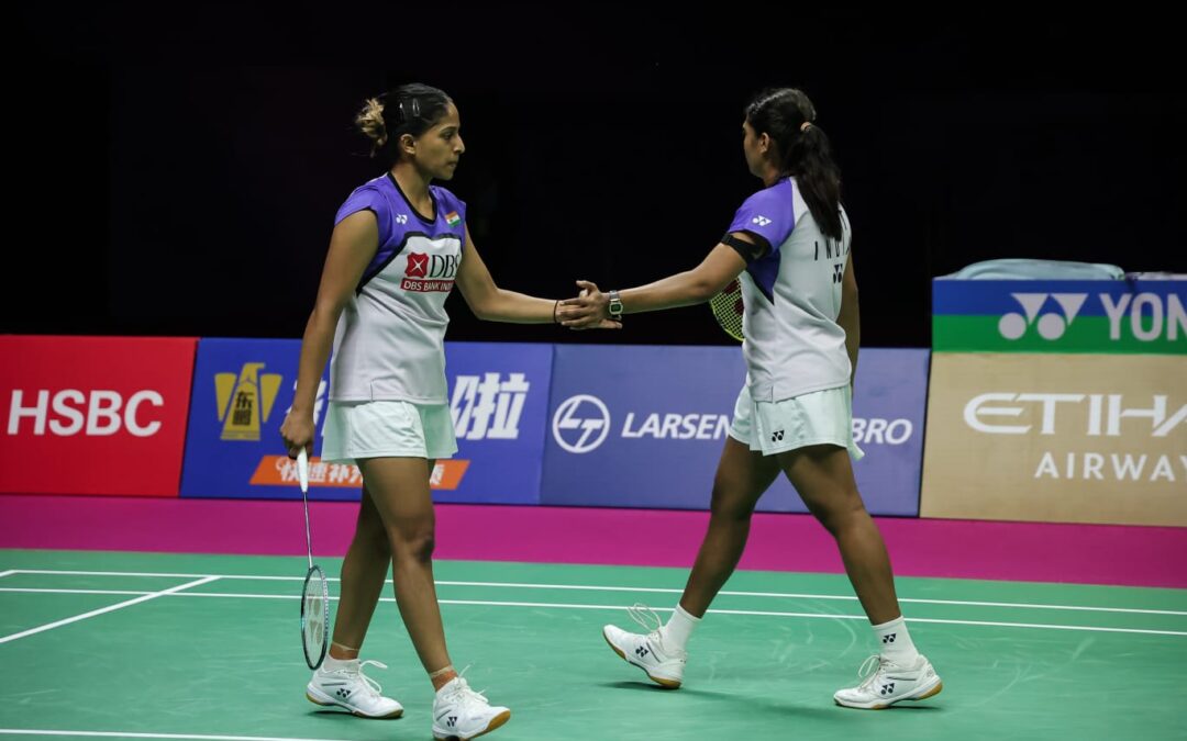 বি ডব্লিউ এফ বিশ্ব বেডমিণ্টন চেম্পিয়নশ্বিপঃছেমিফাইনেলত পৰাস্ত হৈ ব্ৰঞ্জ লাভ গায়ত্ৰী-তৃষাৰ