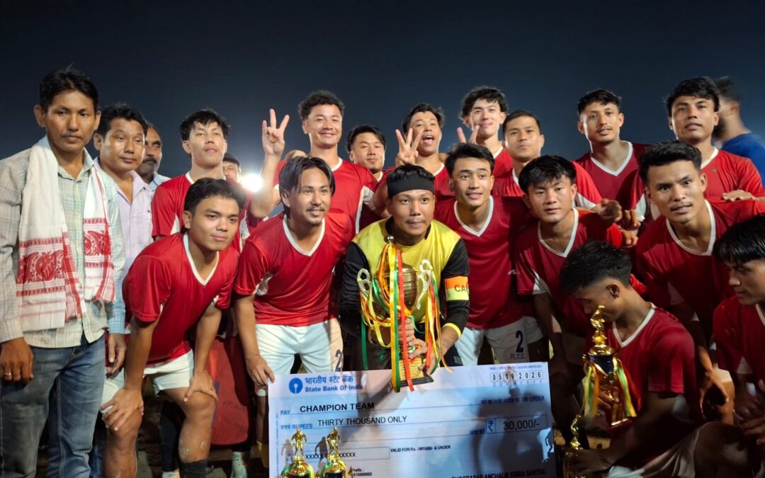 ঘগ্রাপাৰৰ ৰেজেক আলী সোঁৱৰণী ফুটবলত ৰঙিয়া টাউন ক্লাৱৰ চেম্পিয়নৰ খিতাপ