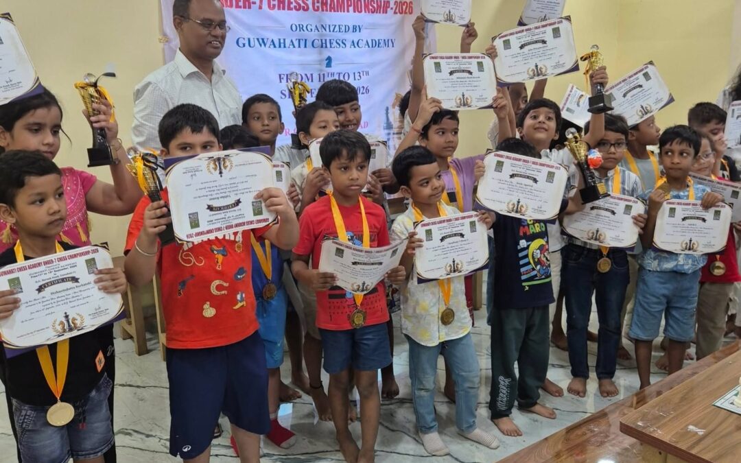 “গুৱাহাটী দবা একাডেমী অনুৰ্ধ ৭ বছৰ দবা চেম্পিয়নশ্বিপ–২০২৬”,জিয়াঞ্চ ৰিয়ান কাশ্যপ বিজয়ী