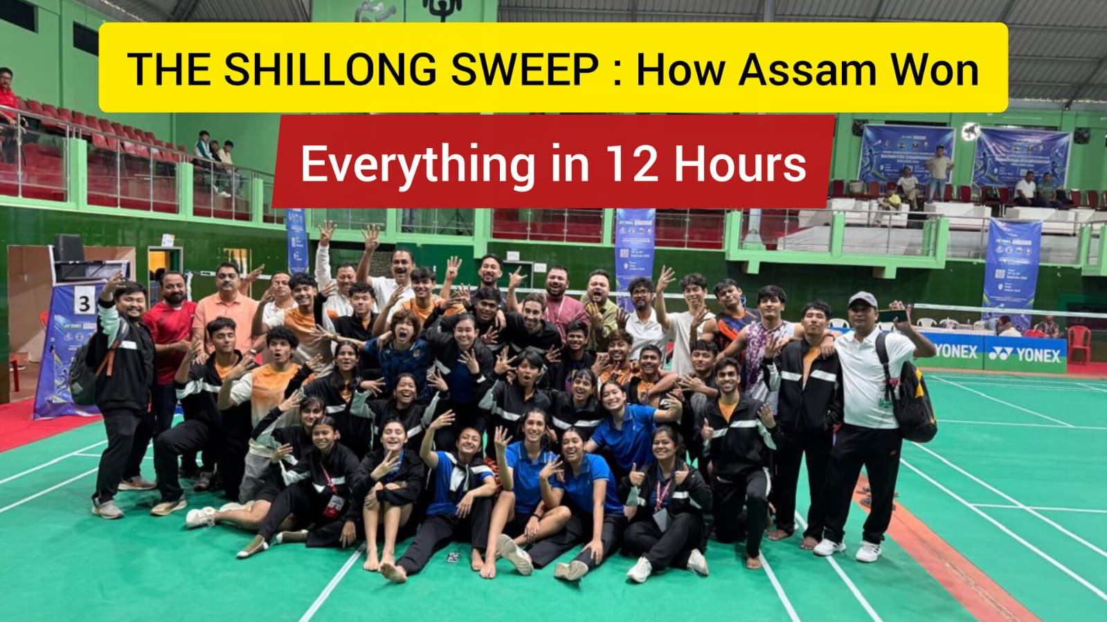 THE SHILLONG SWEEP: How Assam Won Everything in 12 Hours