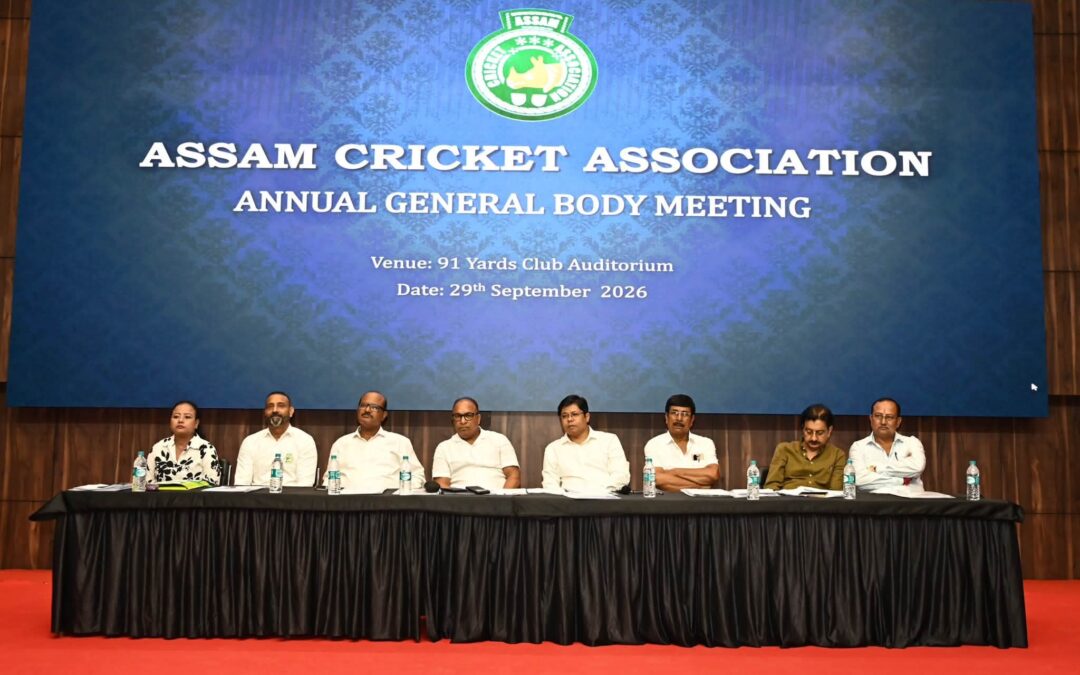 অসম ক্ৰিকেট সন্থাৰ বাৰ্ষিক সাধাৰণ সভা সম্পন্নঃ ২০২৬–২৭ চনৰ বাবে নতুন এপিএল গৱৰ্নিং কাউন্সিল গঠন