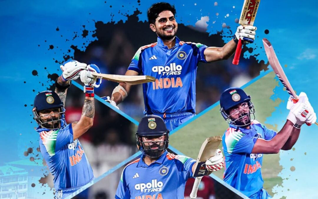 ভাৰত-ৱেষ্ট ইণ্ডিজৰ এদিনীয়া মেচত কেইবাটাও অভিলেখ স্থাপন