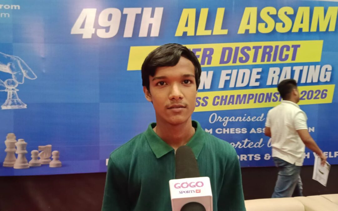 ৰাজ্যিক দবাত তন্ময় ৰাজবংশীৰ দ্বি-মুকুট অৰ্জন
